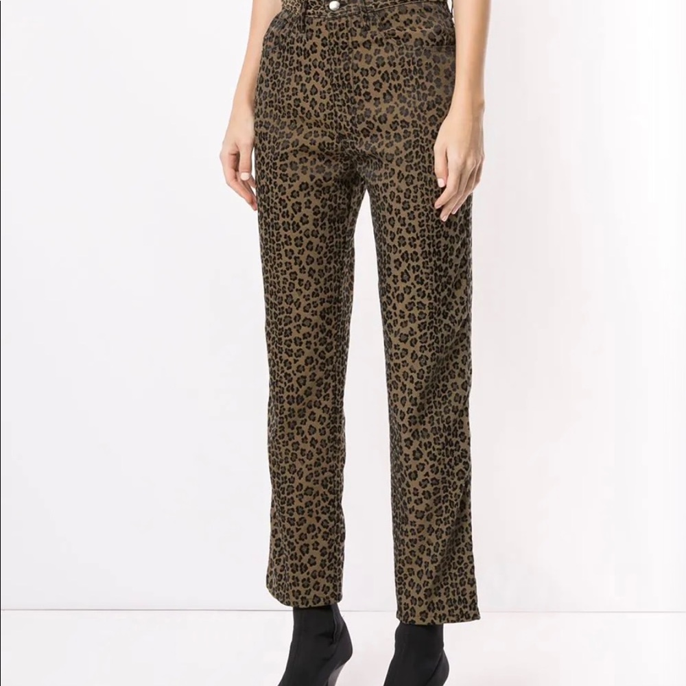 Vintage Fendi Leopard Pants